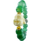 Achat Heilsteinarmband mit grünem Achat